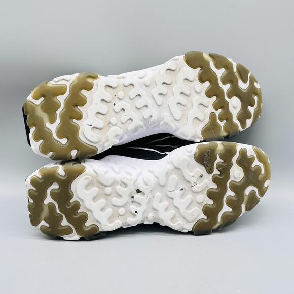 Nike Shoes Mens 9 Black React Vision Athletic Running Sneakers Low Top Lace Up - Picture 9 of 11